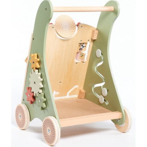 Деревянные развивающие ходунки-каталка 2 в 1 Tiny Love Boho Chic