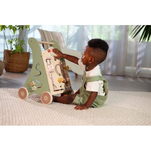 Деревянные развивающие ходунки-каталка 2 в 1 Tiny Love Boho Chic