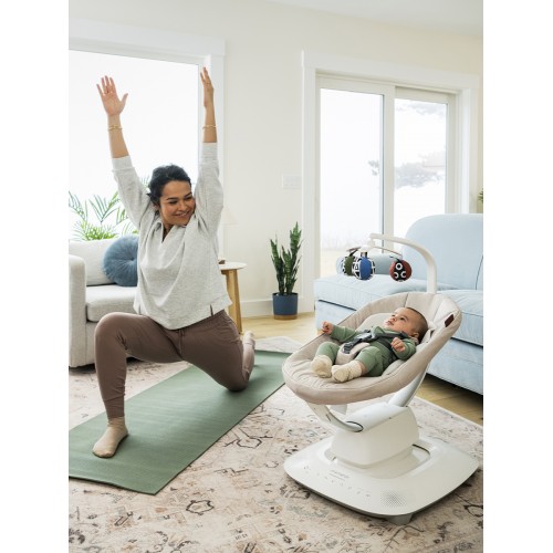 Кресло-качалка UPPAbaby Mamaroo Charlie - Sand Melange