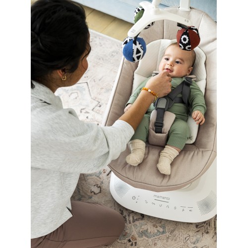 Кресло-качалка UPPAbaby Mamaroo Charlie - Sand Melange