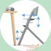 Стульчик для кормления KinderKraft LIVY & CALMEE Wooden 4 в 1