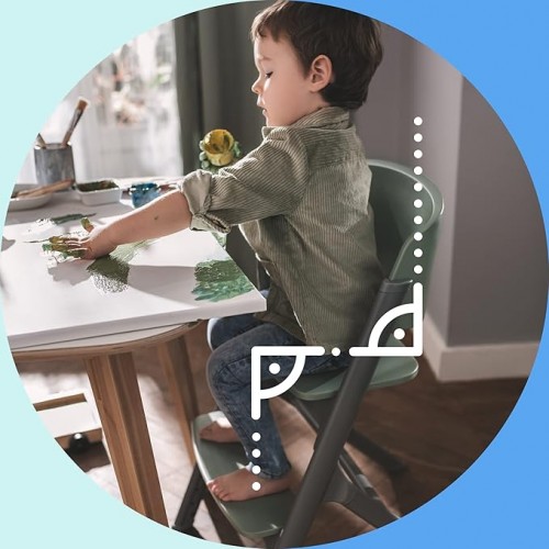 Стульчик для кормления KinderKraft LIVY & CALMEE Wooden 4 в 1