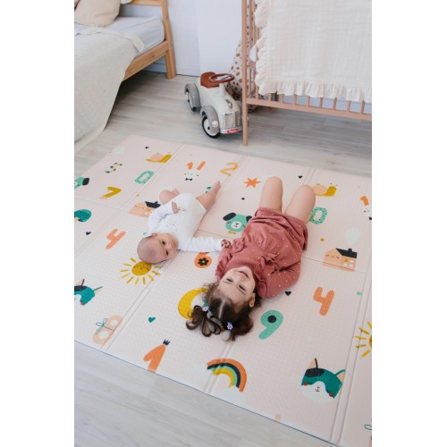 Портативный игровой коврик Pollzu Portable «Весёлый счет» 140x200