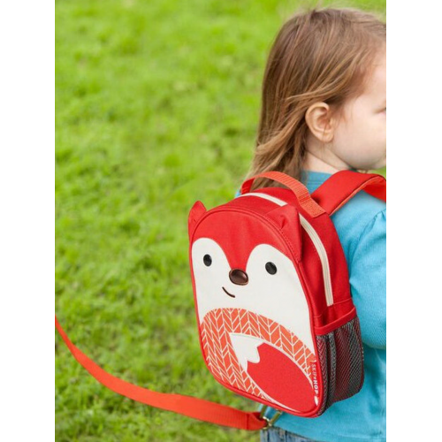 Детский рюкзак с поводком Skip Hop Zoo Let Лиса