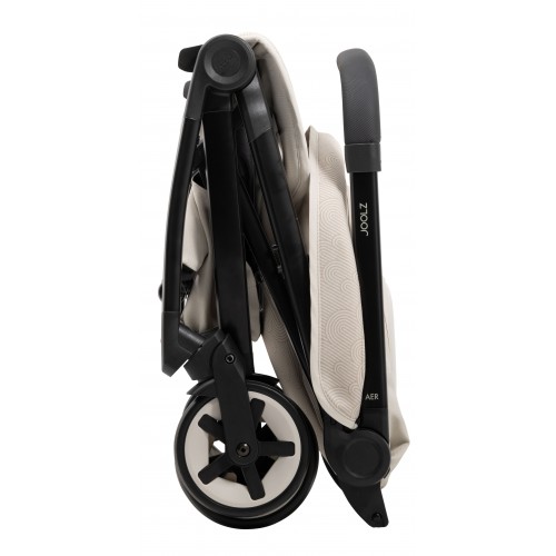 Прогулочная коляска Joolz Aer2 Calming Beige с бампером и подстаканником