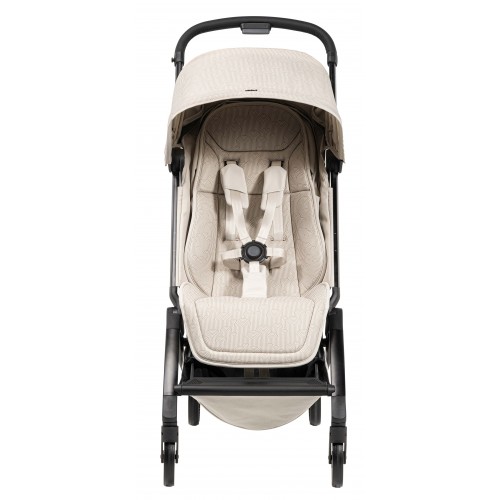 Прогулочная коляска Joolz Aer2 Calming Beige с бампером и подстаканником