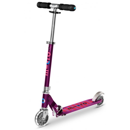 Сиреневые полоски LED