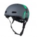 Защитный шлем Micro V2 Наушники серый/зеленый