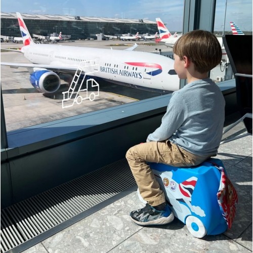 Детский дорожный чемодан Trunki Amelia the Airplane