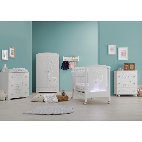 Детская кроватка Erbesi Elly LED