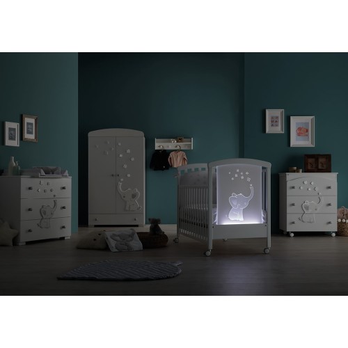 Детская кроватка Erbesi Elly LED