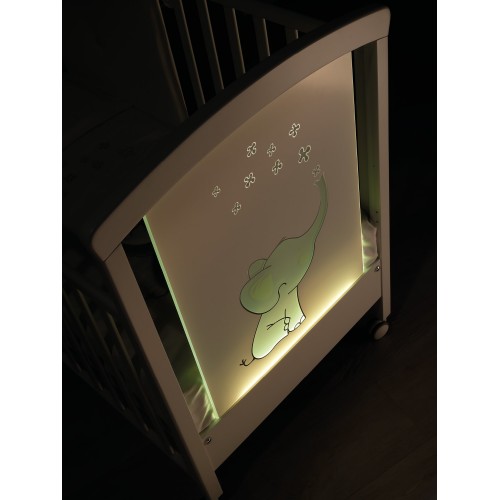 Детская кроватка Erbesi Elly LED