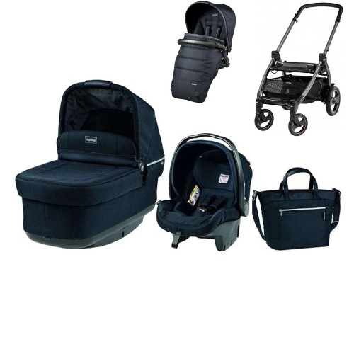 Коляска Peg-Perego Book 51 S Titania -  Pop-Up Luxe 3 в 1 Blue Night