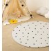 Круглый коврик Parklon Circular "Горошины" (138x138 см)