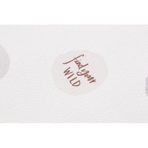 Портативный двусторонний коврик Parklon Pure Soft «Лесные ягоды/Линии» (190x130 см)