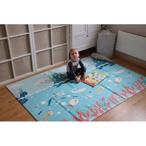 Портативный складной коврик Parklon Portable "Подводный мир" 140x200