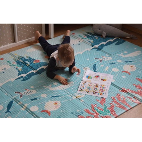 Портативный складной коврик Parklon Portable "Подводный мир" 140x200