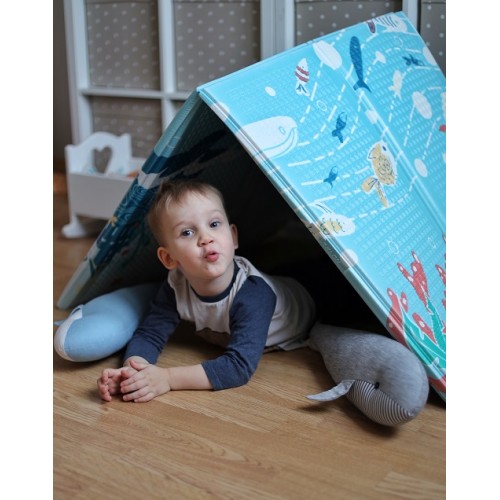 Портативный складной коврик Parklon Portable "Подводный мир" 140x200