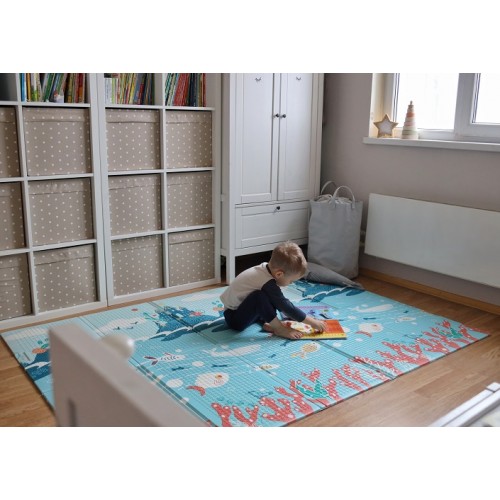 Портативный складной коврик Parklon Portable "Подводный мир" 140x200