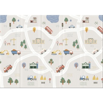 Портативный складной коврик Parklon Portable «Чудесные дороги» 140x200