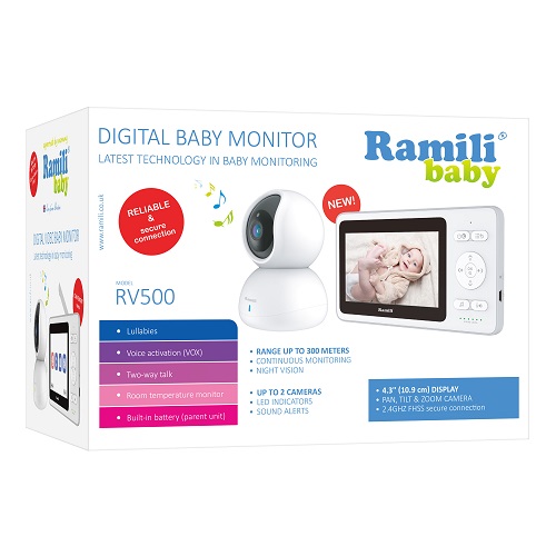 Цифровая видеоняня Ramili Baby RV500