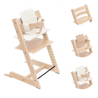 Стульчик Stokke Tripp Trapp + набор  Baby Set + подушка