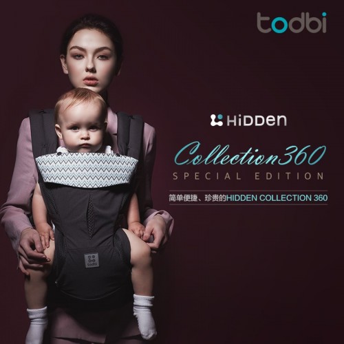 Рюкзак-переноска Todbi Hidden 360 Special Edition графит